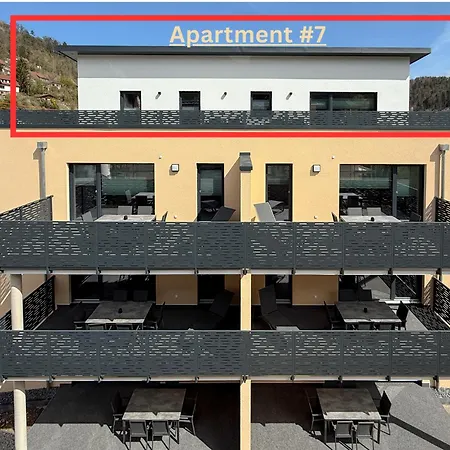 #7 Jsliving Deluxe - Penthouse Mit Dachterrasse Und Panoramablick Kochinsel Badewanne Highspeedwlan *