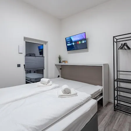 #7 Jsliving Deluxe - Penthouse Mit Dachterrasse Und Panoramablick Kochinsel Badewanne Highspeedwlan Apartamento *