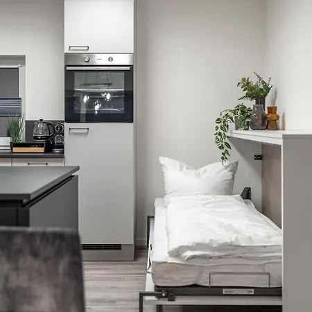 #7 Jsliving Deluxe - Penthouse Mit Dachterrasse Und Panoramablick Kochinsel Badewanne Highspeedwlan Apartamento
