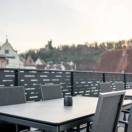 #7 Jsliving Deluxe - Penthouse Mit Dachterrasse Und Panoramablick Kochinsel Badewanne Highspeedwlan Apartamento