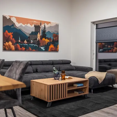 #7 Jsliving Deluxe - Penthouse Mit Dachterrasse Und Panoramablick Kochinsel Badewanne Highspeedwlan Horb am Neckar
