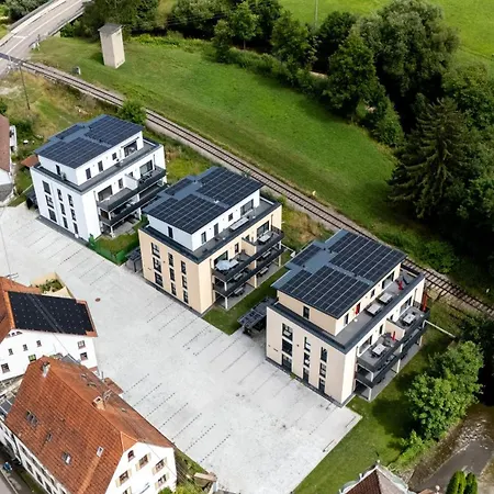 #7 Jsliving Deluxe - Penthouse Mit Dachterrasse Und Panoramablick Kochinsel Badewanne Highspeedwlan * Horb am Neckar